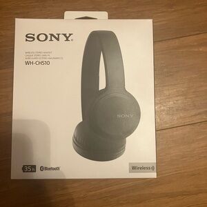 Sony WH-CH510 Wireless Headphones - Black